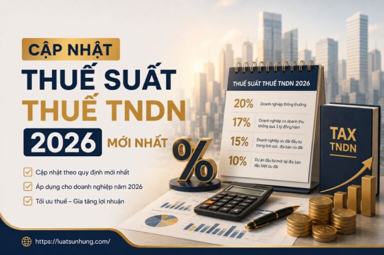 Cập Nhật Thuế Suất Thuế TNDN Mới Nhất