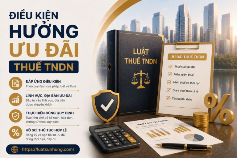 Điều Kiện Hưởng Ưu Đãi Thuế TNDN