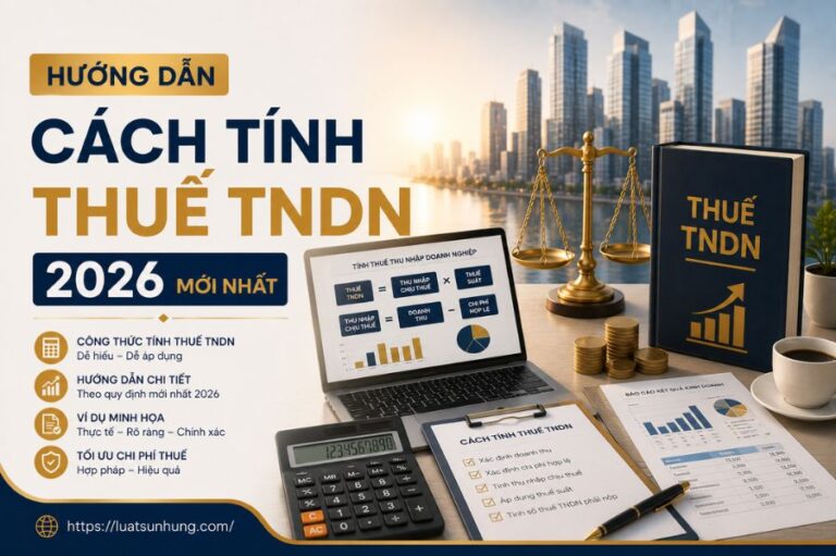 Hướng Dẫn Cách Tính Thuế TNDN