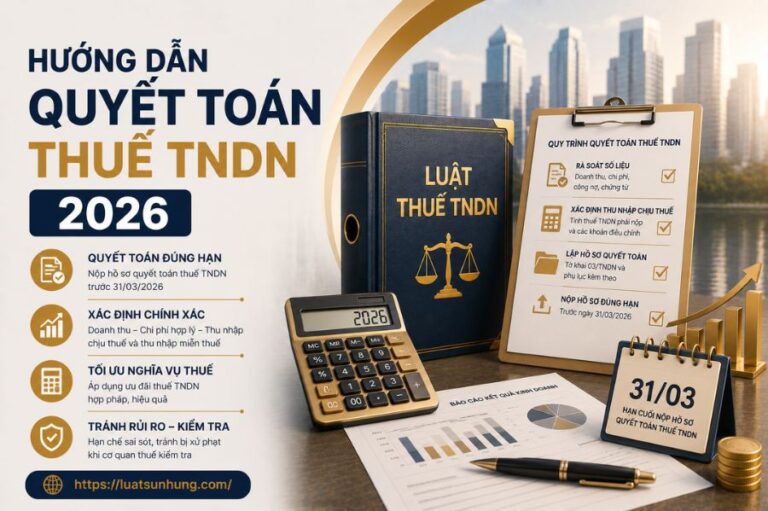 Hướng Dẫn Quyết Toán Thuế TNDN