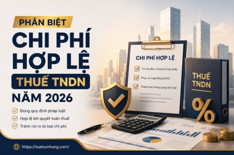 Phân Biệt Chi Phí Hợp Lệ Thuế TNDN