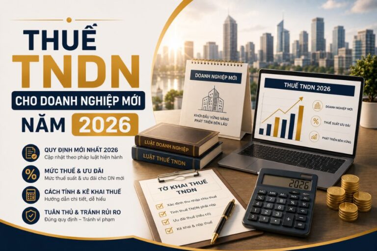 Thuế TNDN Cho Doanh Nghiệp Mới Năm